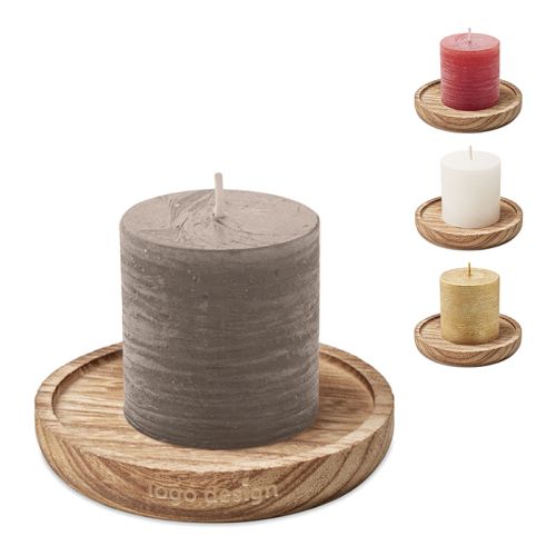 Scented candle with holder - Image 1